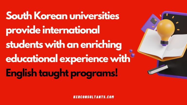 study in south korea for international students for free