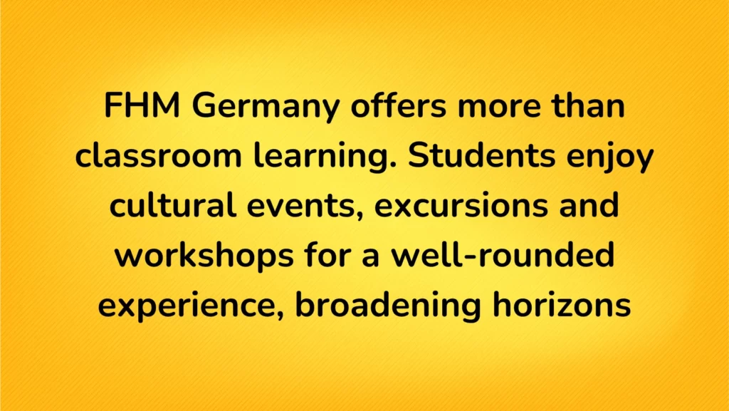 FHM Germany - KCR CONSULTANTS - Student life in Germany