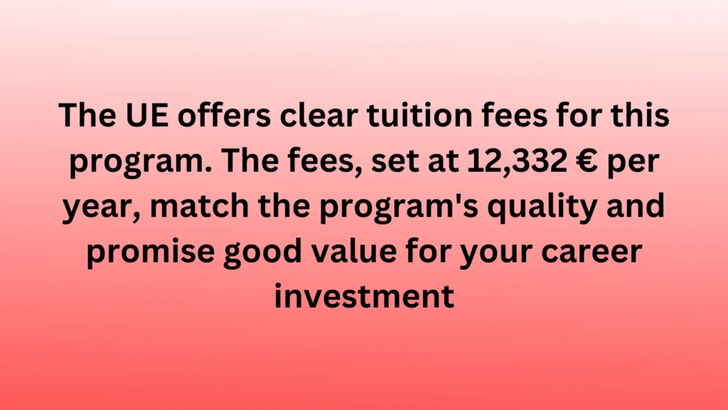 MBA in Digital Technology Management in Germany - University of Europe for Applied Sciences - KCR CONSULTANTS - Fees structure - Tuition Fees