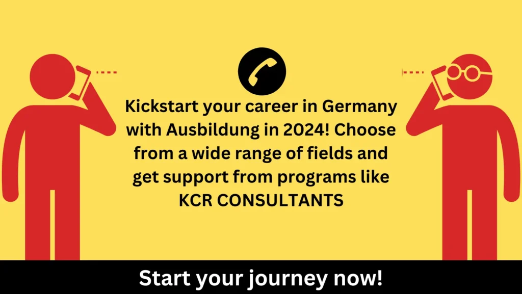 Ausbildung in Germany 2024 - KCR CONSULTANTS - CONTACT US