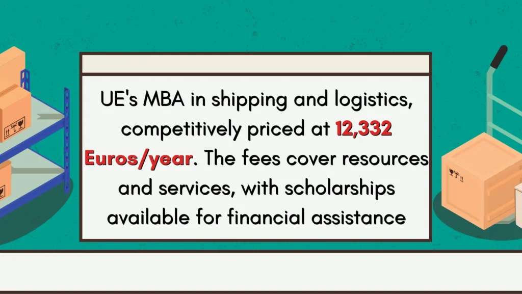 MBA in Shipping and Logistics in Germany - University of Europe for Applied Sciences - KCR CONSULTANTS - Tuition fees - Course fees