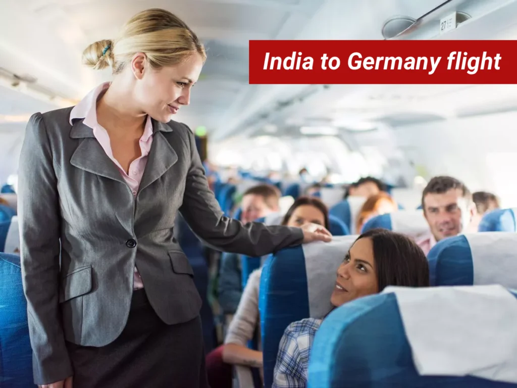 India to Germany flight