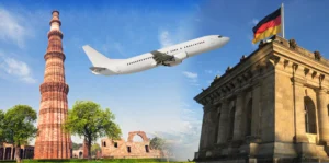 India to Germany flight